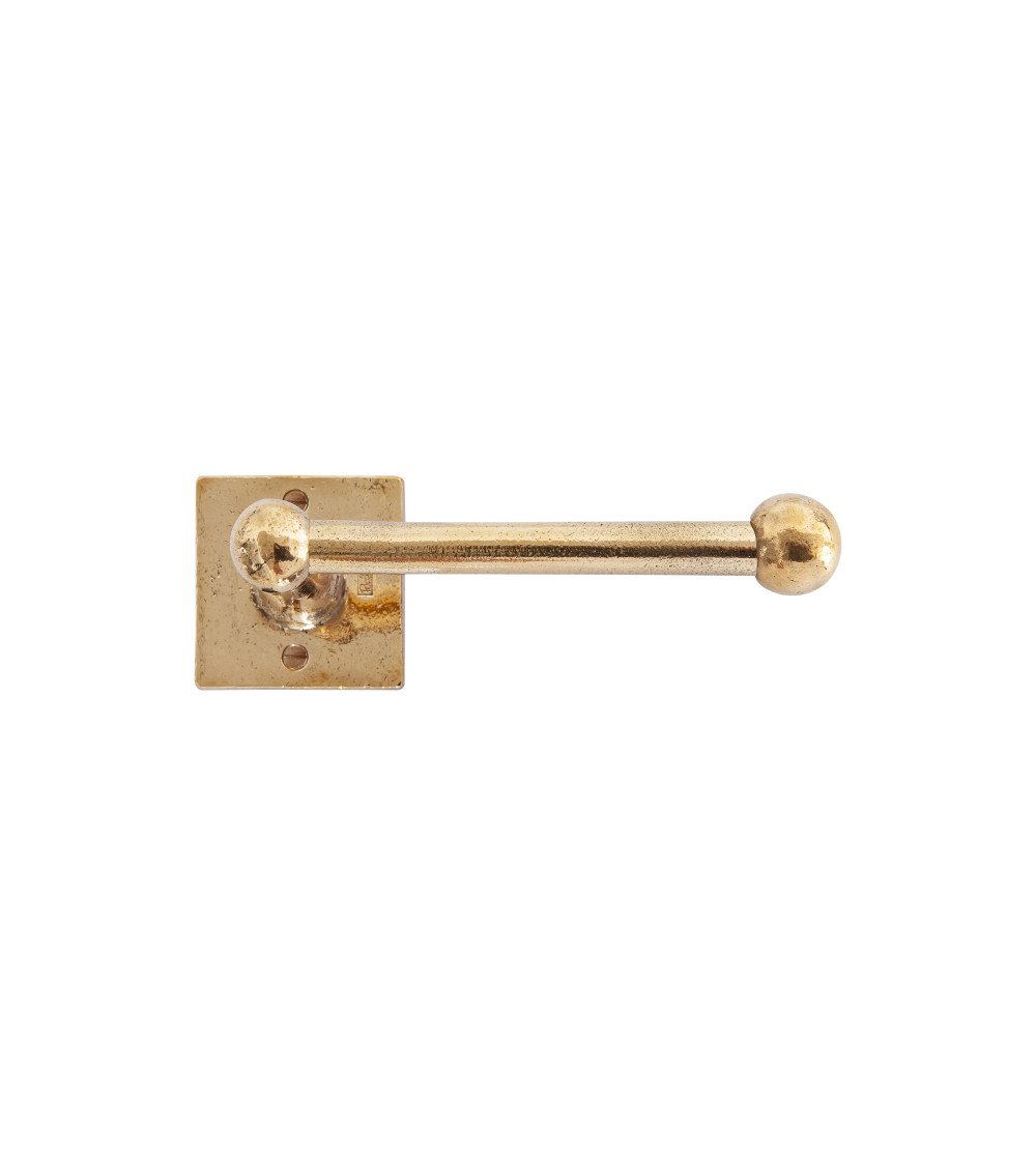 Portarotolo carta igienica in finitura bronzo grezzo lucidato