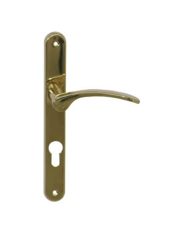 Maniglia per porta Roma ottone lucidato verniciato