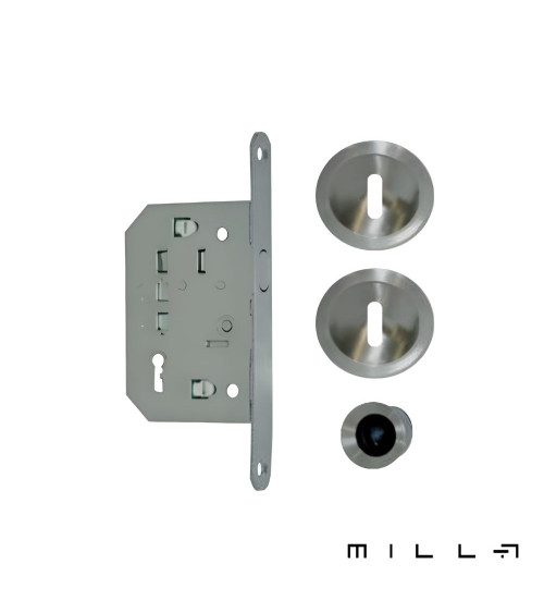 Maniglia per porta scorrevole con chiave I acciaio inossidabile maniglia design