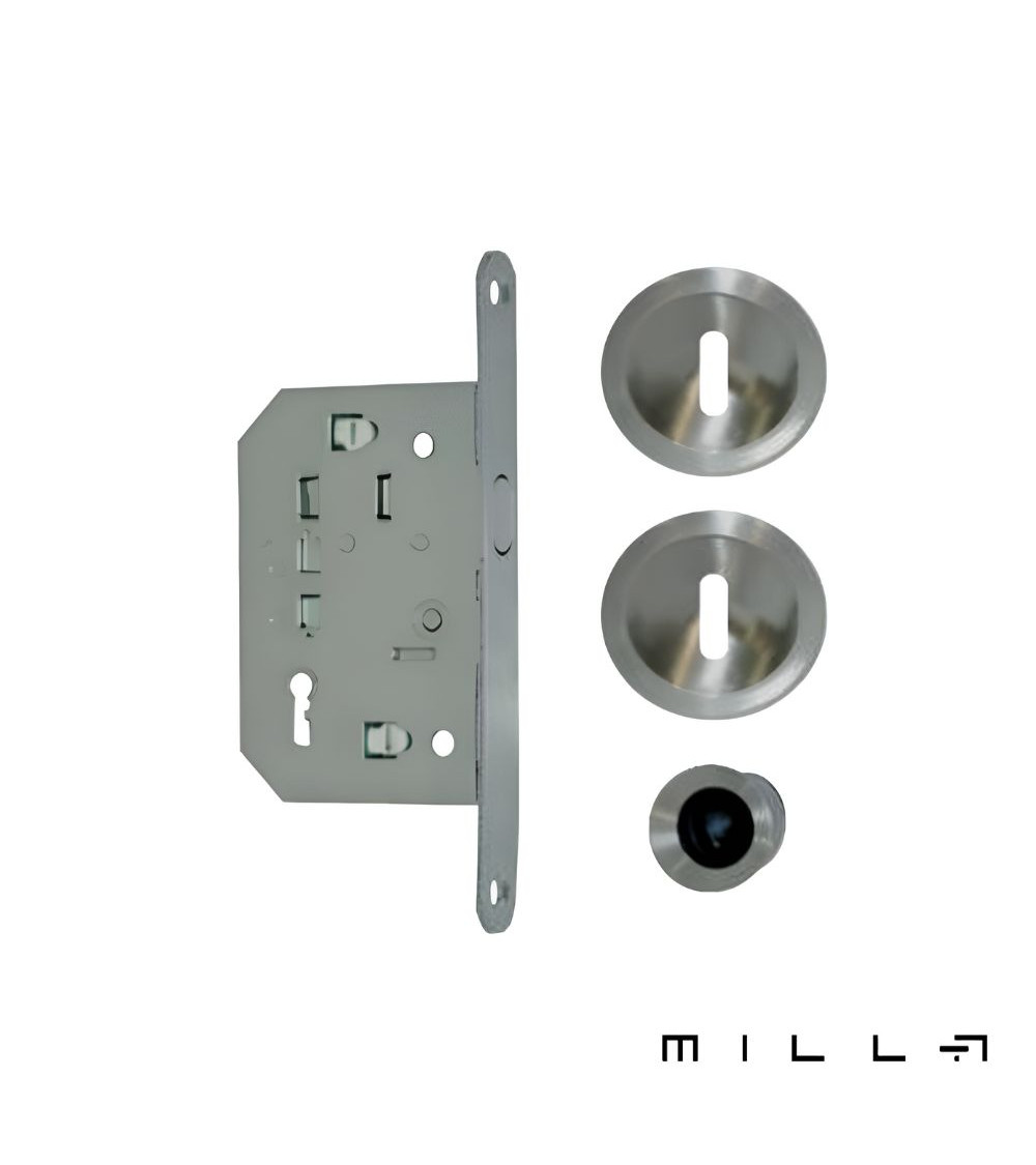 Maniglia per porta scorrevole con chiave I acciaio inossidabile maniglia design