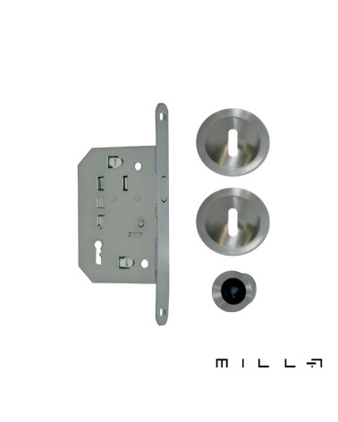 Maniglia per porta scorrevole con chiave I acciaio inossidabile maniglia design