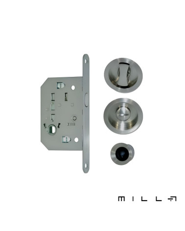Maniglia per porta scorrevole con condanna acciaio inossidabile maniglia design