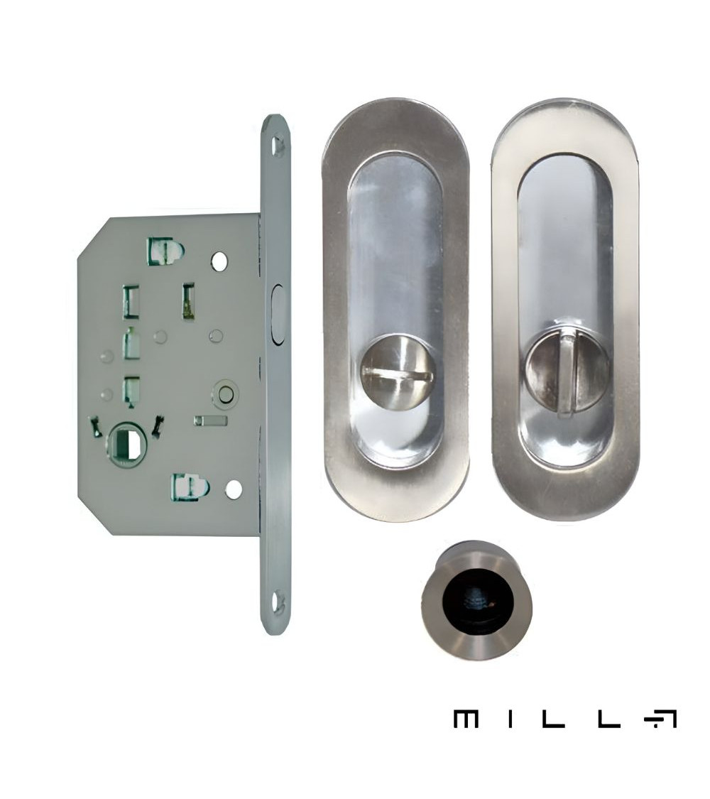 Kit maniglia a conchiglia con beccuccio acciaio inossidabile ferramenta design