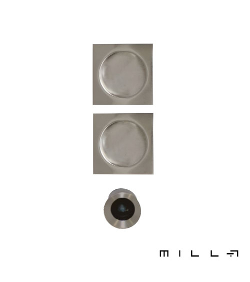 Kit per porte scorrevoli con beccuccio acciaio inossidabile maniglia design