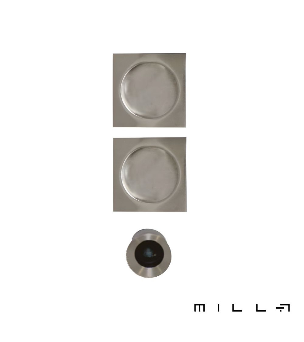 Kit per porte scorrevoli con beccuccio acciaio inossidabile maniglia design