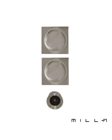Kit per porte scorrevoli con beccuccio acciaio inossidabile maniglia design