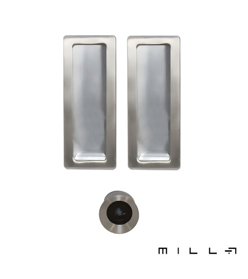Kit maniglia a conchiglia con beccuccio acciaio inossidabile maniglia design