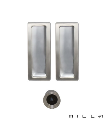 Kit maniglia a conchiglia con beccuccio acciaio inossidabile maniglia design