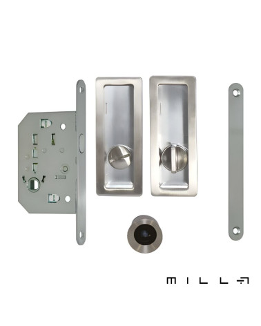 Kit maniglia a incasso con condanna in acciaio inossidabile ferramenta design
