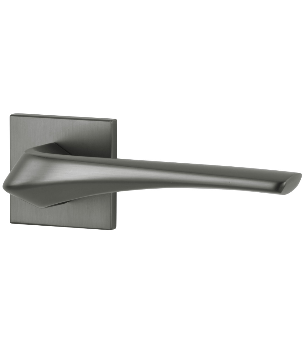 Maniglia per porta in zamak Heavy design