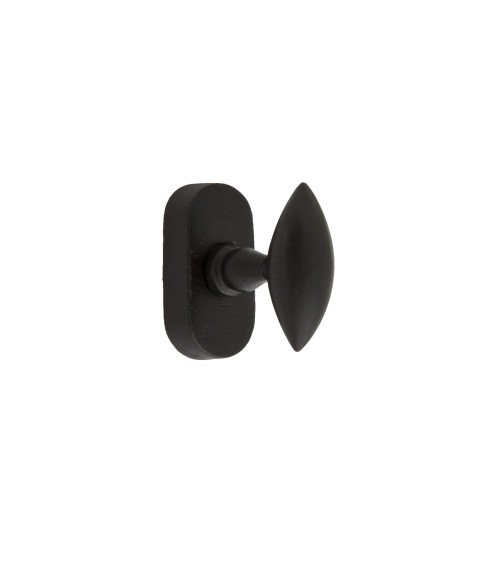 Maniglia a leva per finestra BT254 nera 60mm