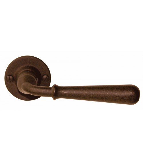 Maniglia per porta colore nero HINON rotonda - maniglia design