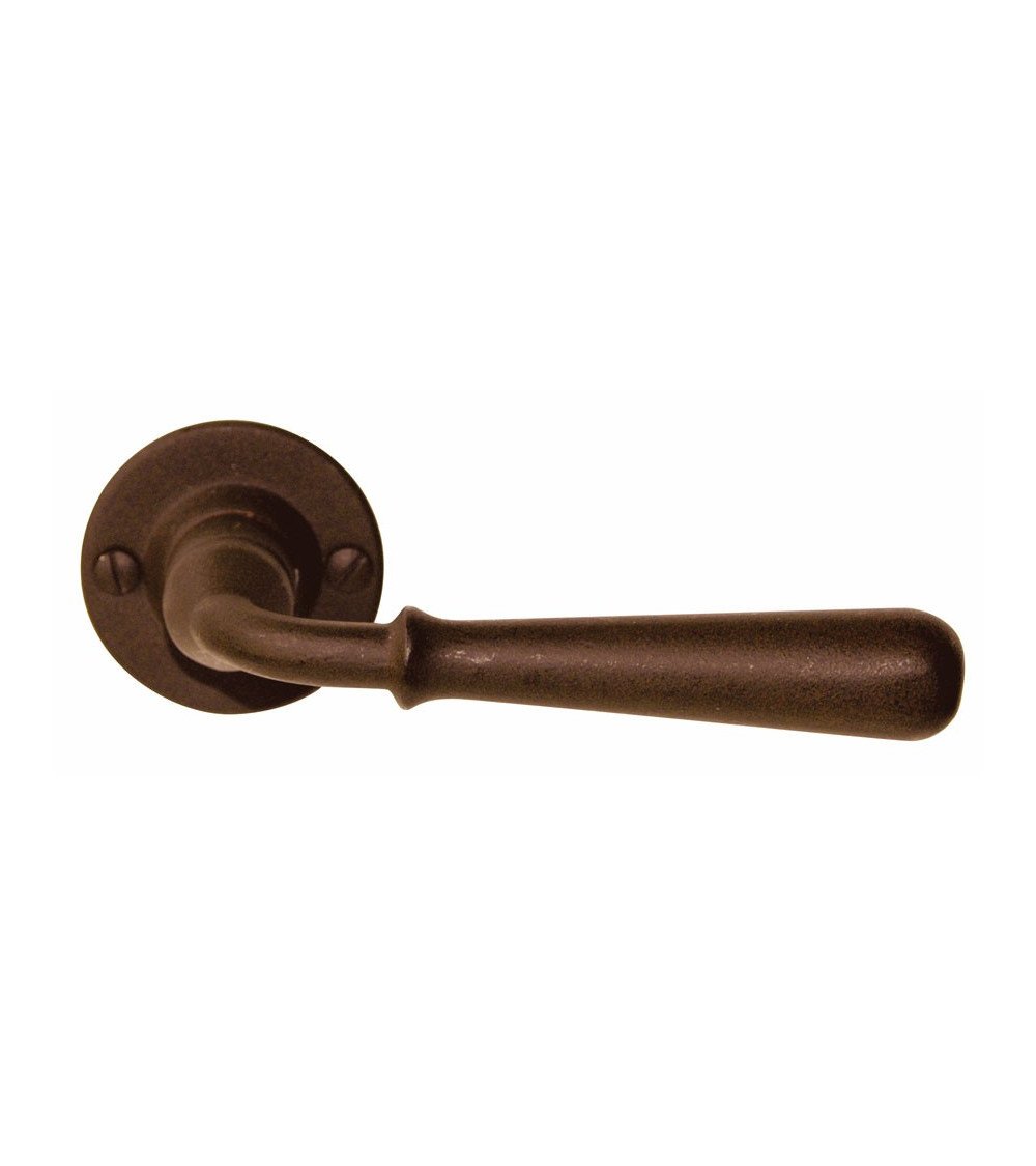 Maniglia per porta colore nero HINON rotonda - maniglia design