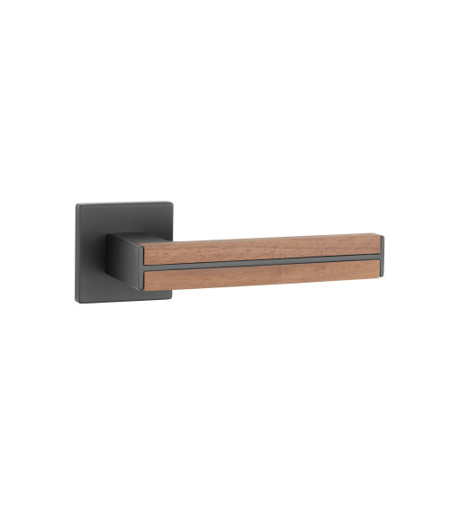 Maniglia per porta in zamak e legno IMPERATA maniglia design