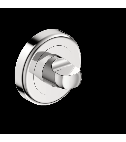 Rosetta per porta con condannazione wc cromo lucido CO R OB maniglia design