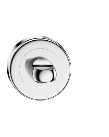 Rosetta per porta con condannazione wc cromo lucido CO R OB maniglia design