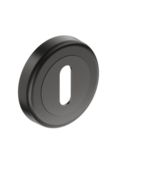 Rosetta per porta chiave L nera CO R OB maniglia design