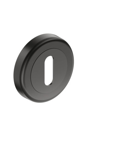 Rosetta per porta chiave L nera CO R OB maniglia design