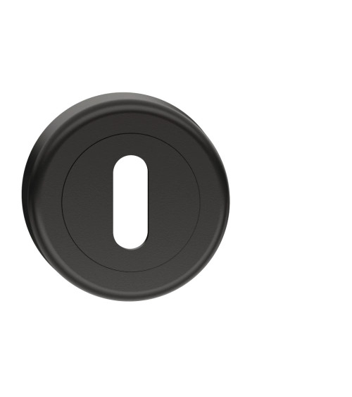 Rosetta per porta chiave L nera CO R OB maniglia design