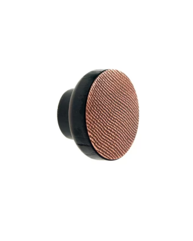 Maniglia mobile in legno verniciato nero rame