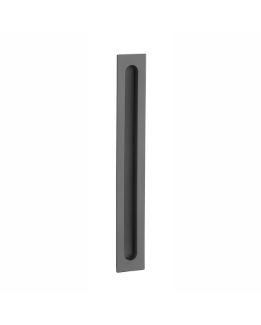 Maniglia per porta scorrevole nera/pelle APRILE HD 239 design