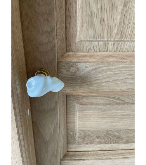 Pomello per porta in porcellana originale Guimard - maniglia design