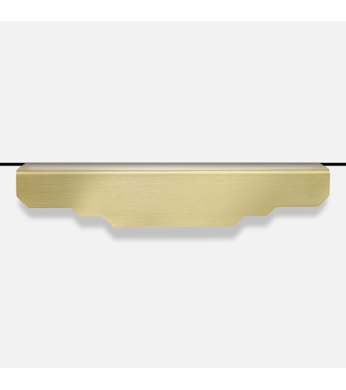 Maniglia per mobile in ottone spazzolato Karla Edge maniglia per camera da letto