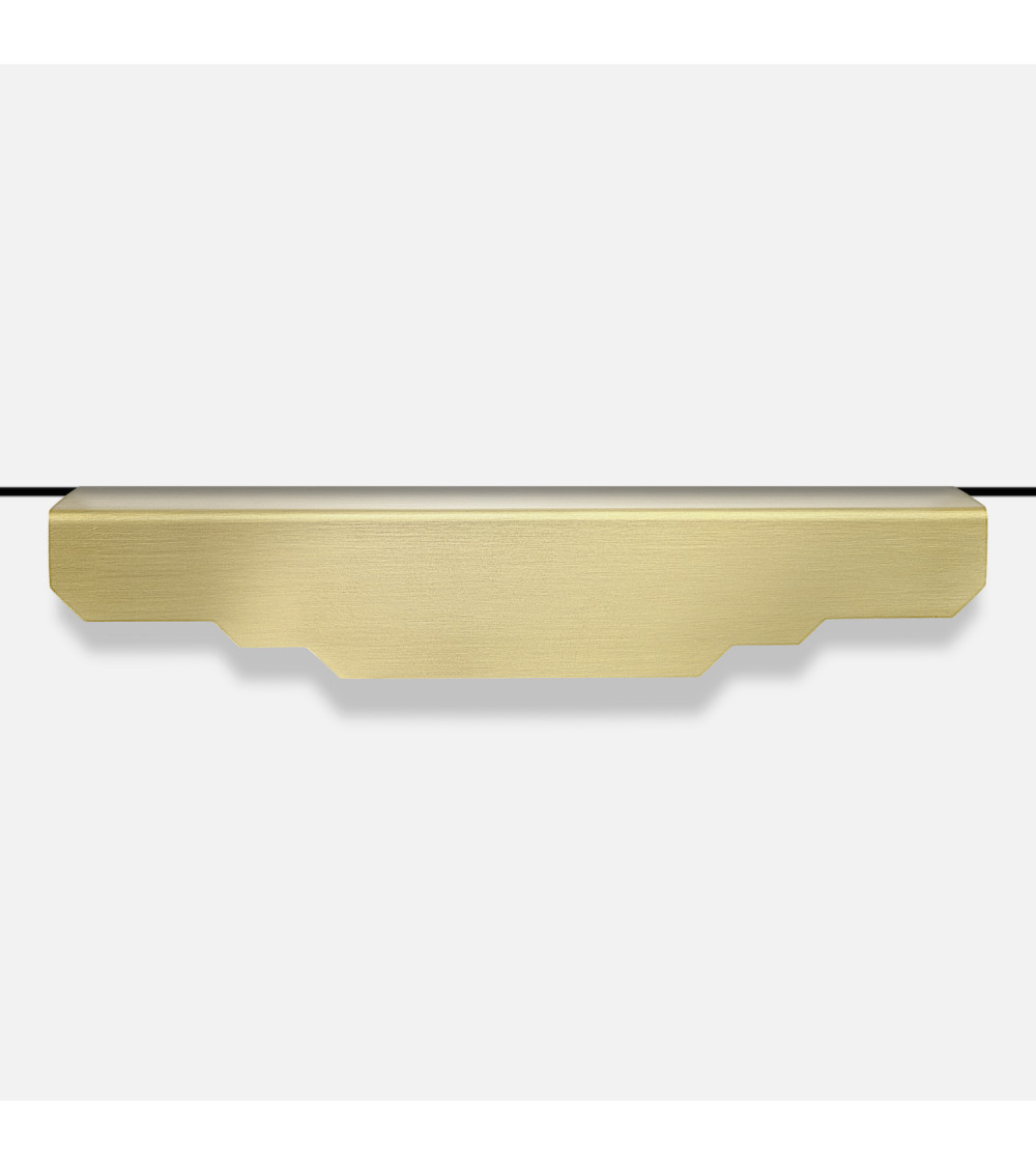 Maniglia per mobile in ottone spazzolato Karla Edge maniglia per camera da letto