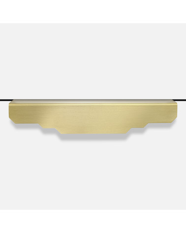 Maniglia per mobile in ottone spazzolato Karla Edge maniglia per camera da letto