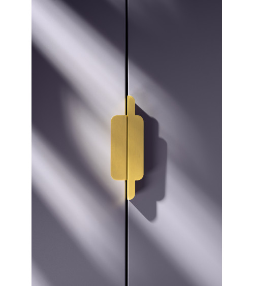 Maniglia per mobile in ottone EDIT EDGE maniglia design
