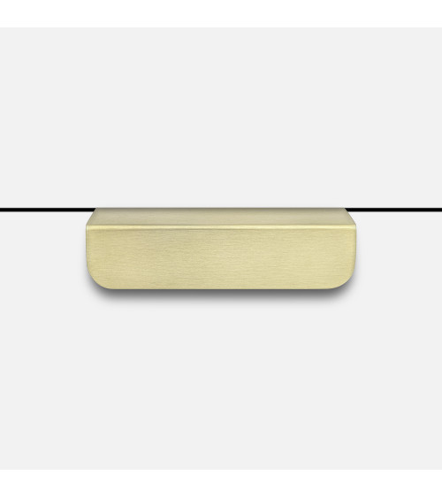 Maniglia per mobile oro opaco EDIT EDGE maniglia design