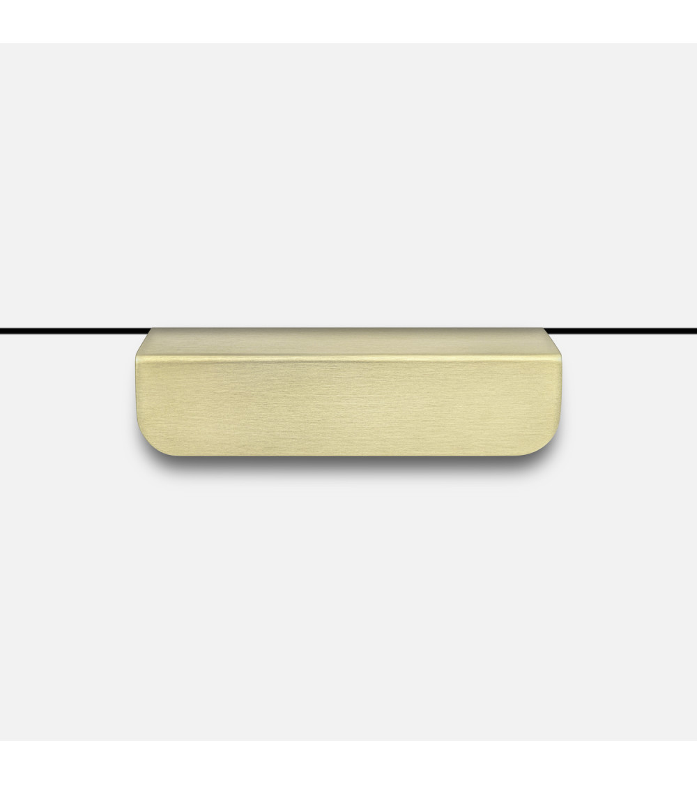 Maniglia per mobile oro opaco EDIT EDGE maniglia design