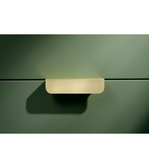 Maniglia per mobile oro opaco EDIT EDGE maniglia design