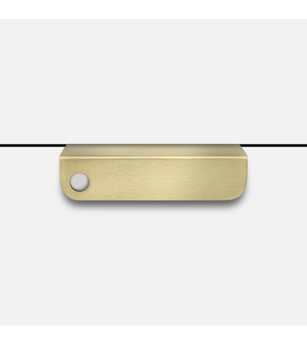 Maniglia per mobile in ottone EDIT O maniglia design