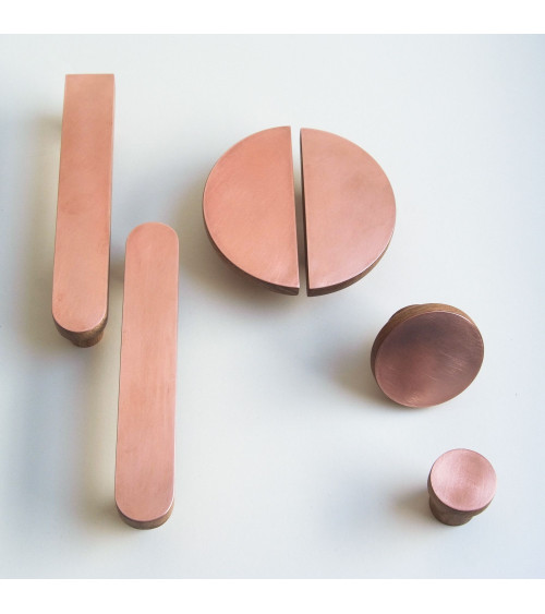 Appendiabiti in legno e rame COPPER