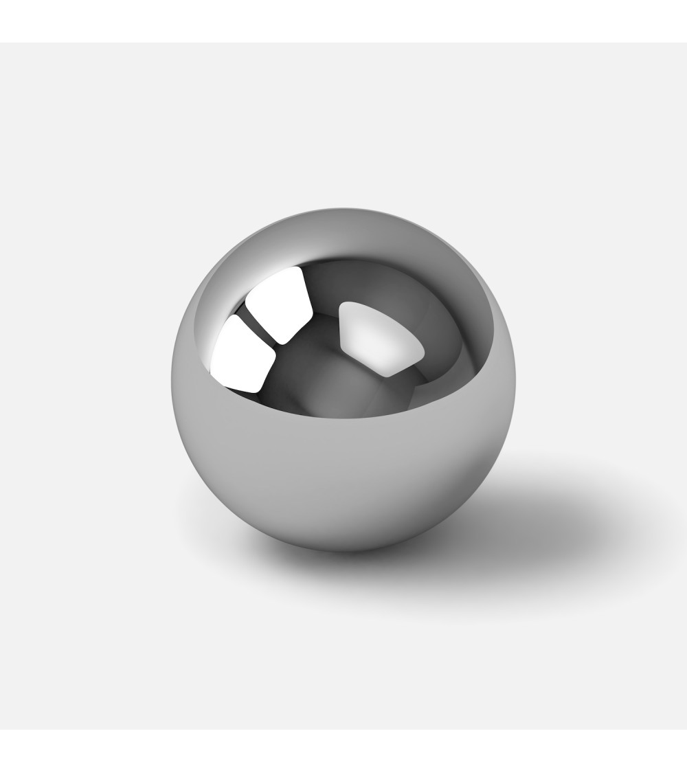 Pomello per mobile in cromo lucido ODETE M maniglia design