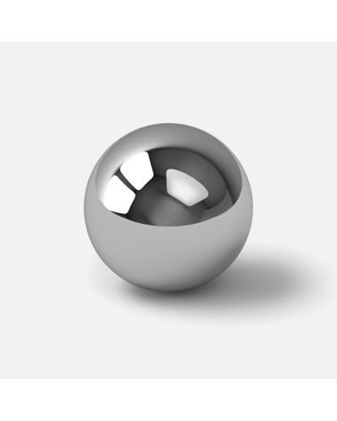 Pomello per mobile in cromo lucido ODETE M maniglia design