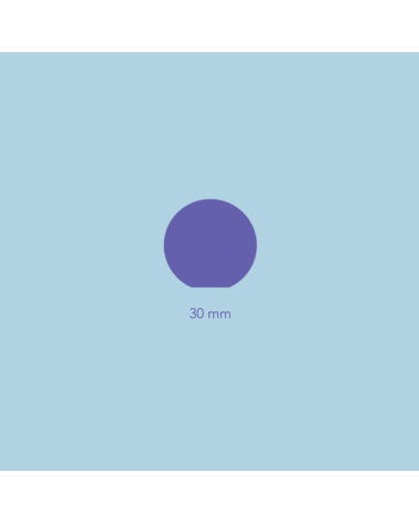 Pomello per mobile ODETE M con dimensioni