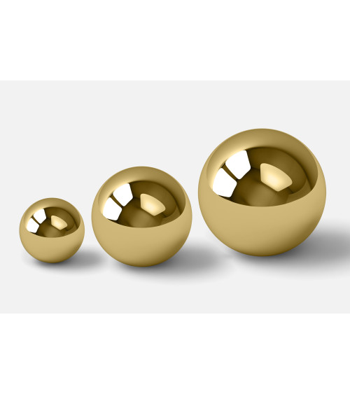 Pomello per mobile in oro lucido ODETE maniglia design