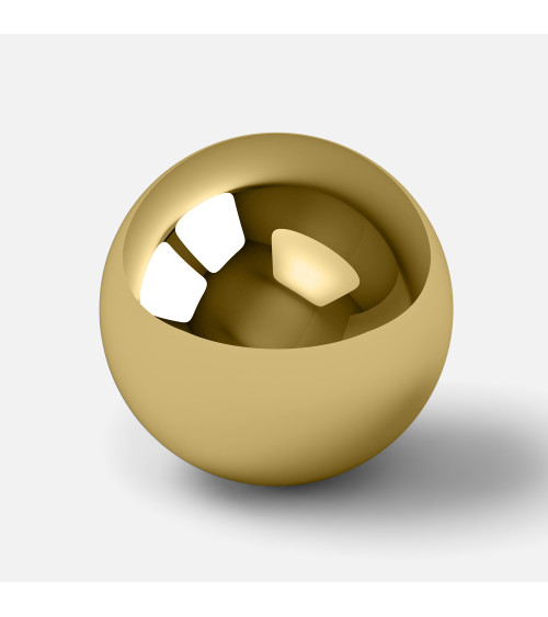 Pomello per mobile in oro lucido ODETE maniglia design