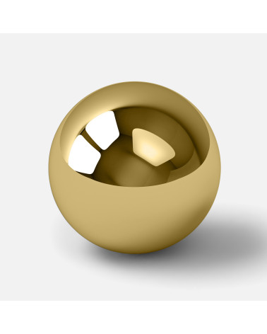 Pomello per mobile in oro lucido ODETE maniglia design