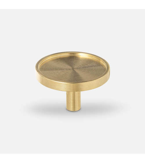 Pomolo per mobile in ottone INA design