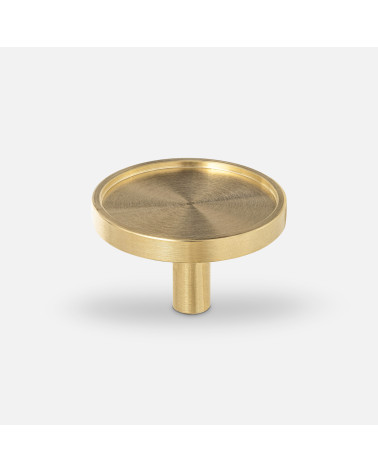 Pomolo per mobile in ottone INA design