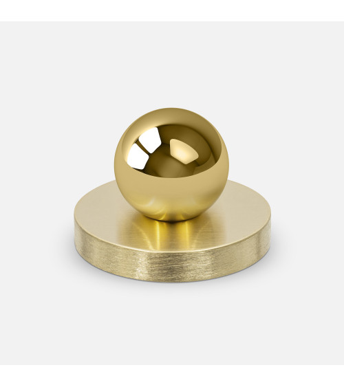 Pomolo per mobile in ottone MONA S design