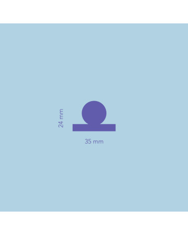Pomolo per mobile MONA con dimensioni