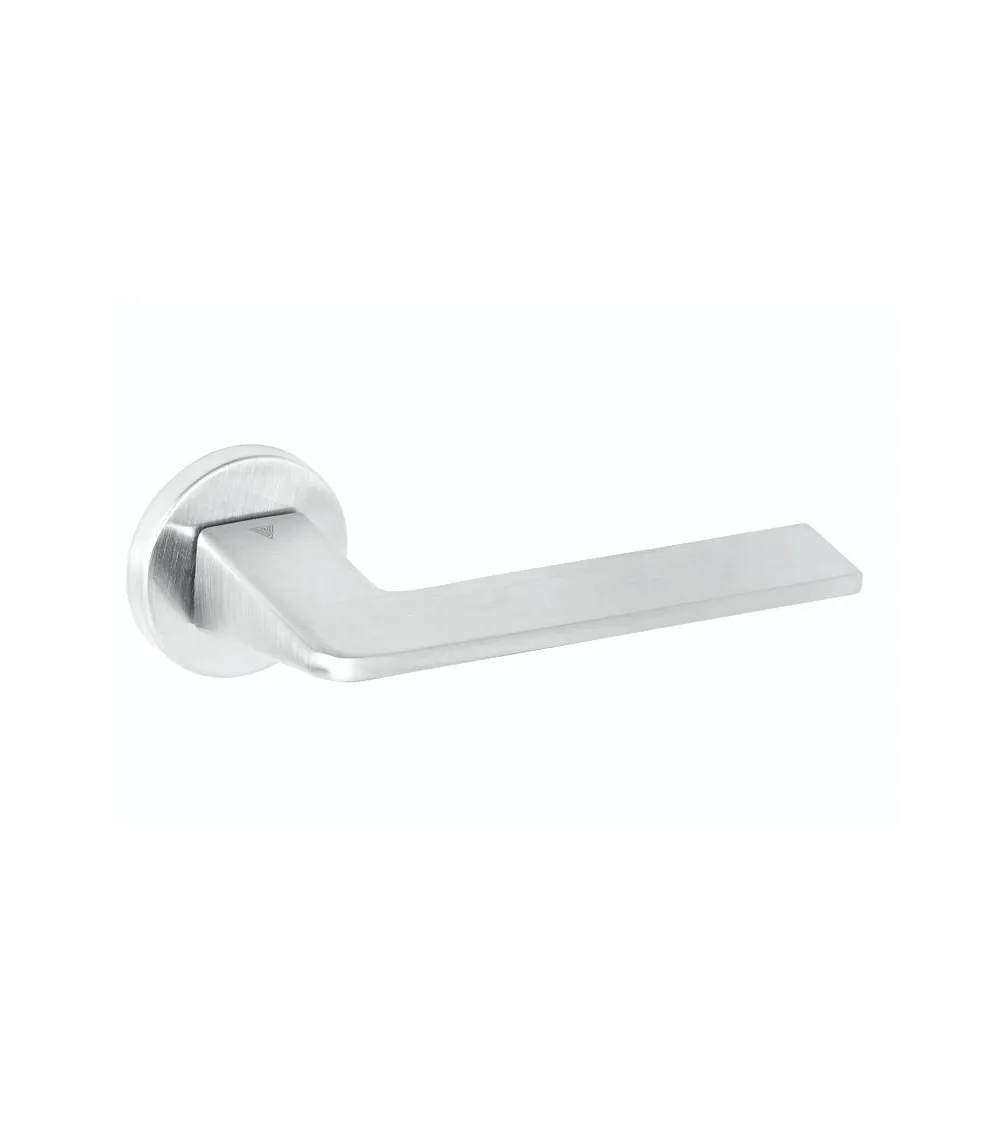 Maniglia per porta cromo spazzolato Vava maniglia design