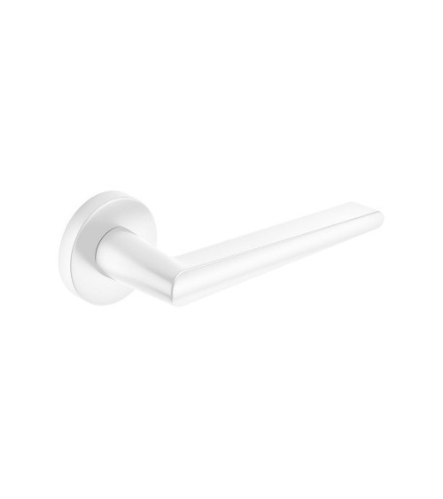 Maniglia per porta bianca Arrow ferramenta design