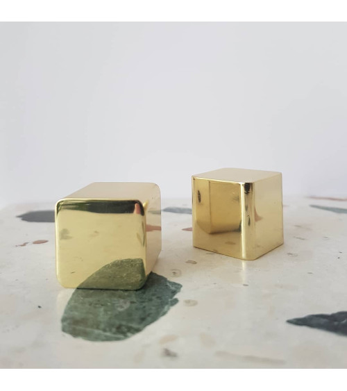 Pomello per mobile in ottone LANA S maniglia design