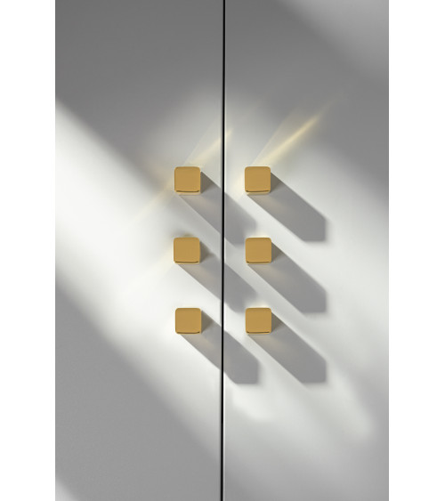 Pomello per mobile in ottone LANA S maniglia design