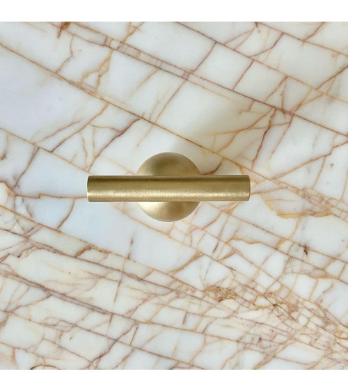 Pomolo per mobile in ottone modello 04 maniglia design